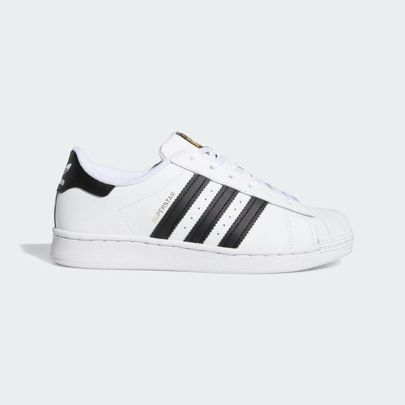 adidas Shoes | Adidas Superstar White With Black Stripes Sneakers | Poshmark